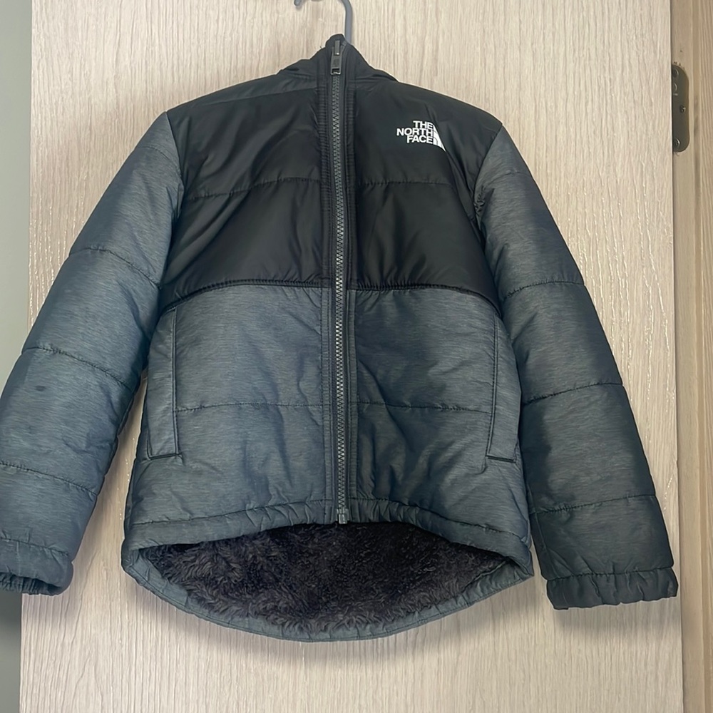 The North Face Kids reversible Mount Chimbo Full Zip Hooded Jacket